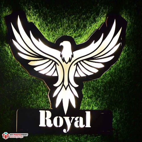 Customized Eagle Name Board Multicolor Led And Remote #2001