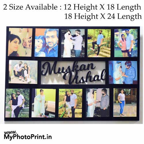Customized Name Memories Photo Frame