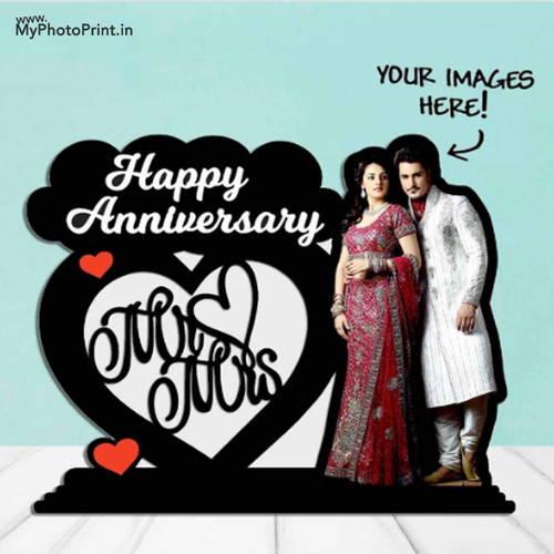 Customized Wooden Best Jodi Photo Table Top