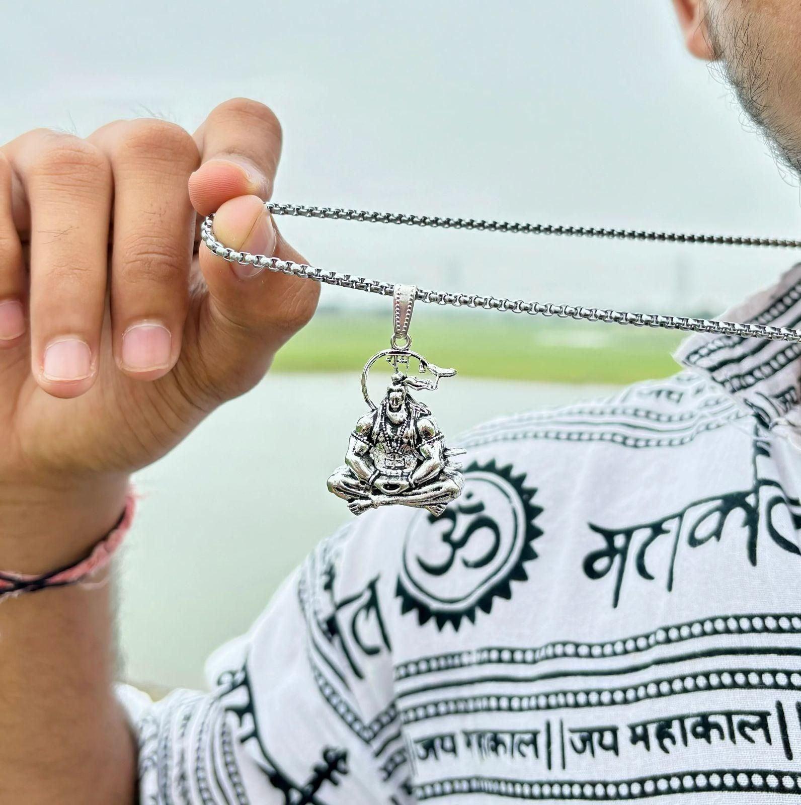 Lord Hanuman ji Chain With Pendant (Pack of 4)
