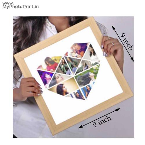 Customized Heart Photo Frame