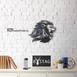 Roaring Lion Wooden Wall Decoration