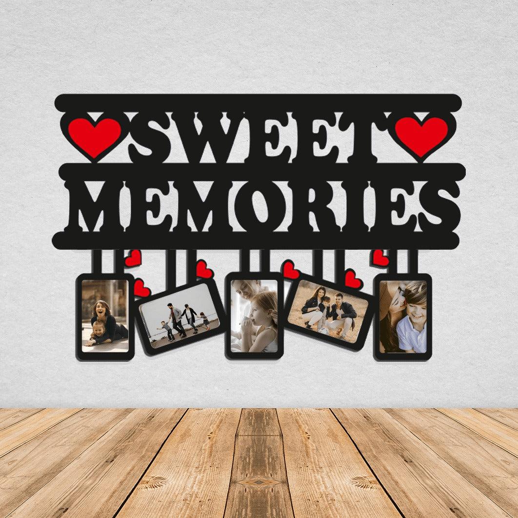 Personalized "Sweet Memories" Hanging Photo Frame