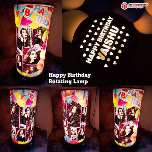 (birthday) Rotating Lamp