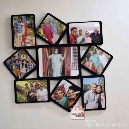 Customized Unique Cutout Multi Photo Frame/collage
