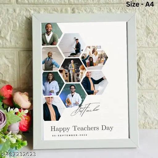 Personalized Photo Frame – Special Teacher’s Day Gift 🎁✨
